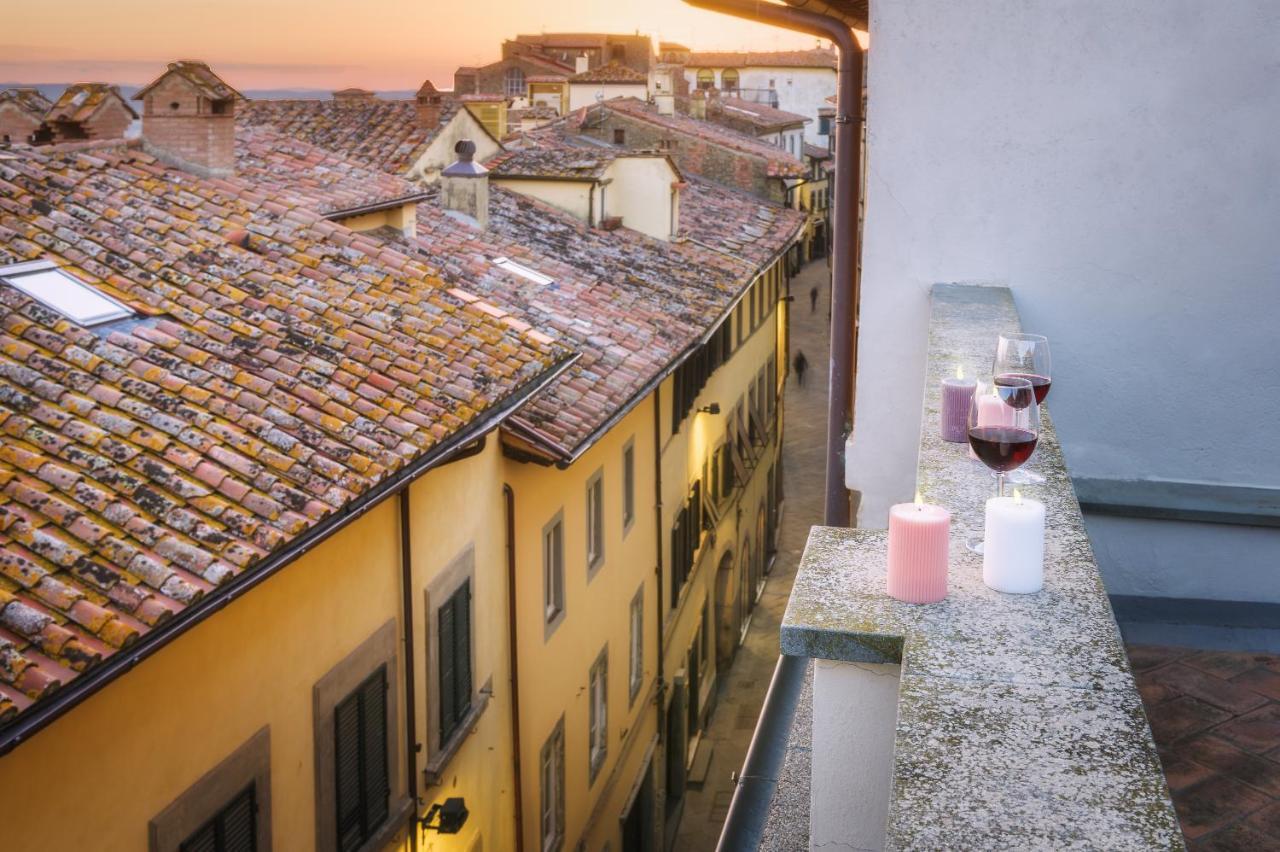 Апартаменти Terrazza Silena, Centro Storico Con Vista Cortona! Екстер'єр фото