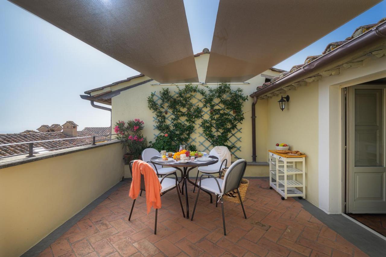 Апартаменти Terrazza Silena, Centro Storico Con Vista Cortona! Екстер'єр фото