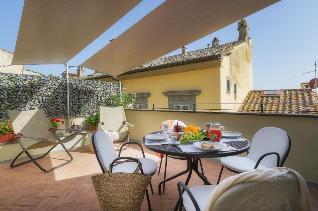 Апартаменти Terrazza Silena, Centro Storico Con Vista Cortona! Екстер'єр фото