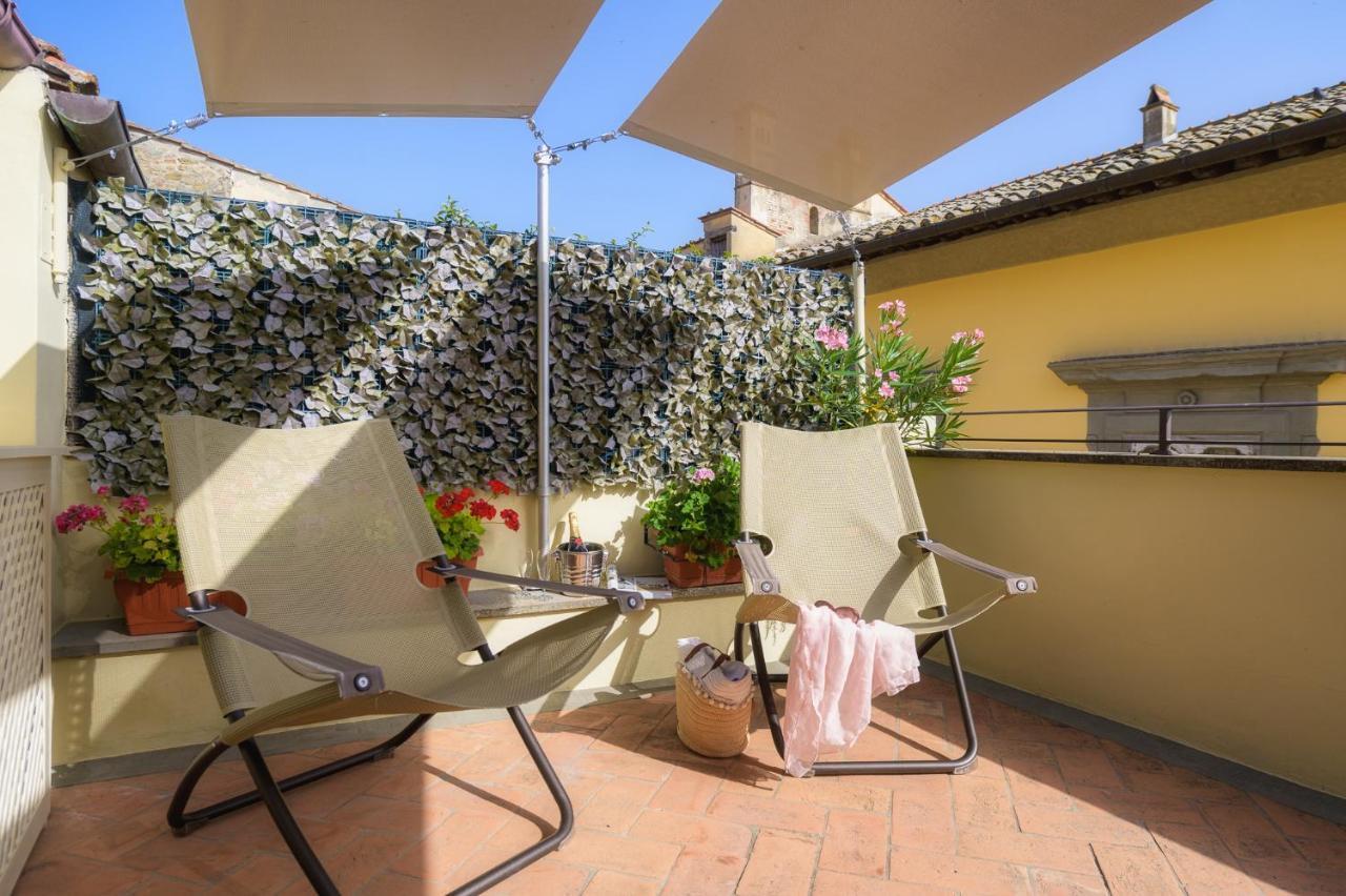 Апартаменти Terrazza Silena, Centro Storico Con Vista Cortona! Екстер'єр фото