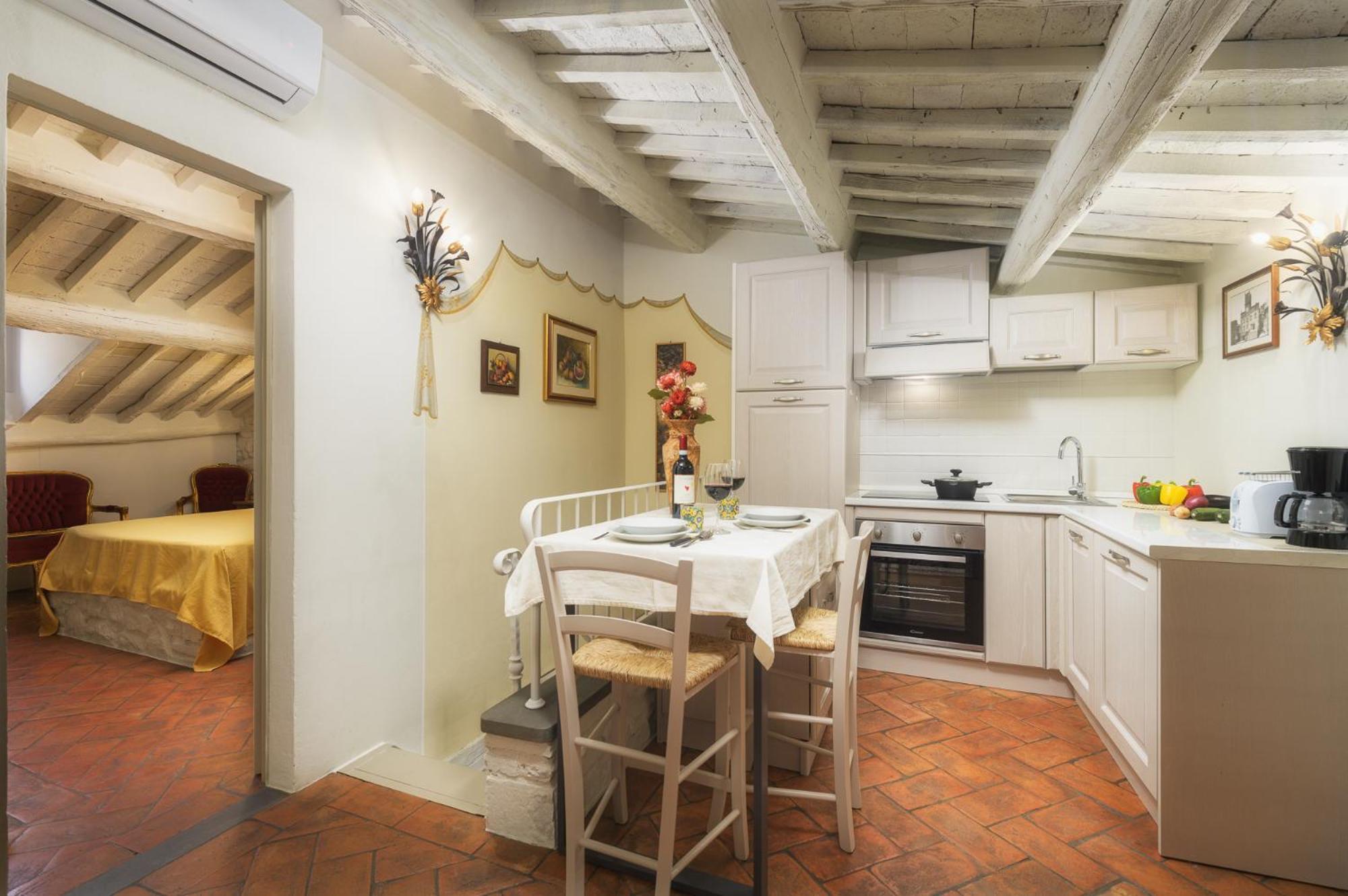 Апартаменти Terrazza Silena, Centro Storico Con Vista Cortona! Екстер'єр фото